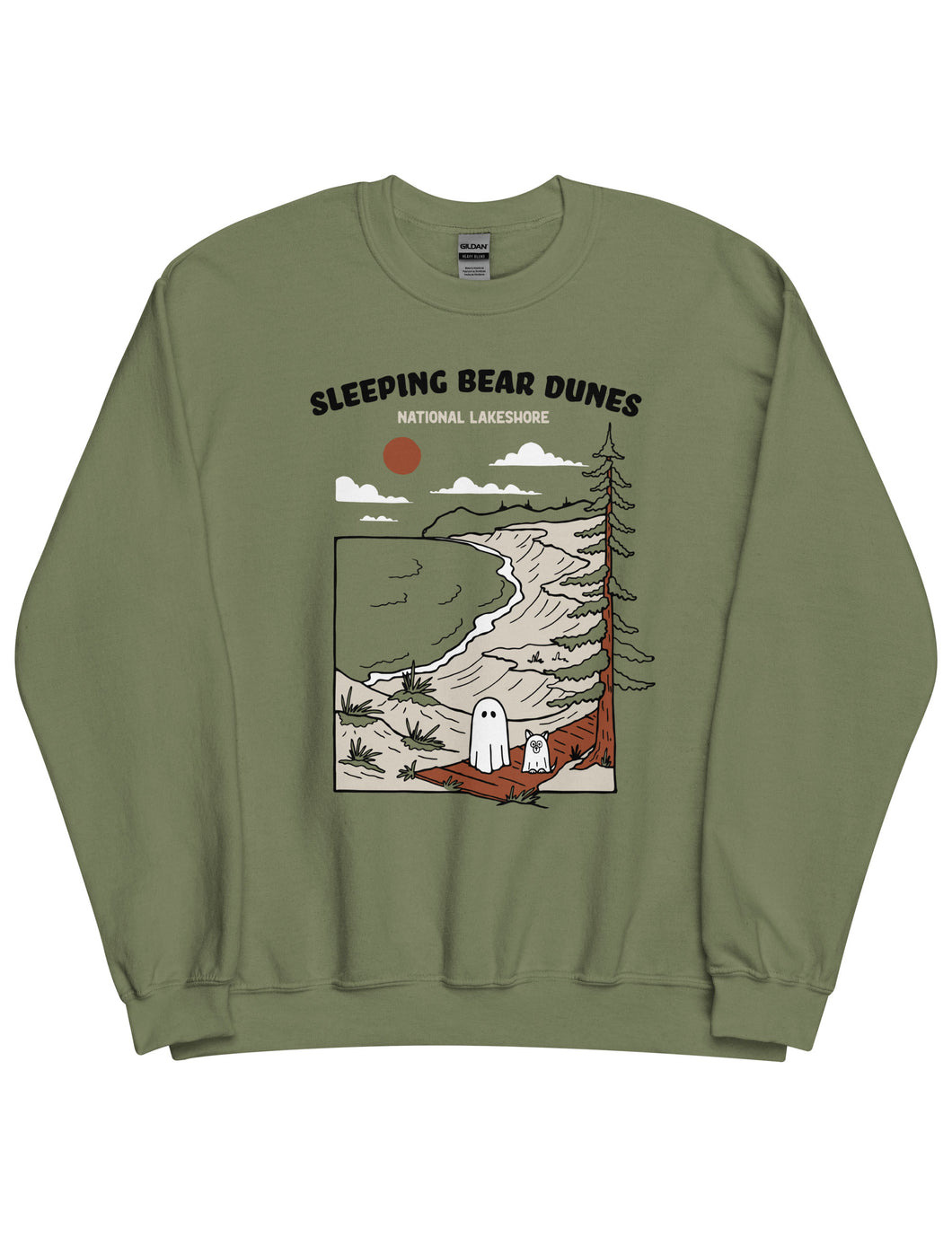 Sleeping Bear Dunes National Lakeshore Unisex Sweatshirt | MOSS