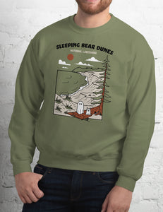 Sleeping Bear Dunes National Lakeshore Unisex Sweatshirt | MOSS