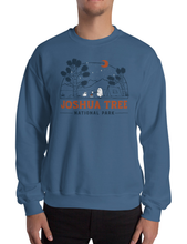 Load image into Gallery viewer, Joshua Tree Spooky National Park Unisex Sweatshirt | LAKE BLUE