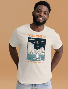 Yosemite Spooky National Park Unisex t-shirt | HEATHER DUST