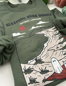 Sleeping Bear Dunes National Lakeshore Unisex Sweatshirt | MOSS