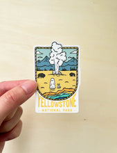 Load image into Gallery viewer, YELLOWSTONE Spooky National Park Vinyl Sticker